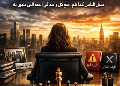 كن أنت المدير التنفيذي لحياتك