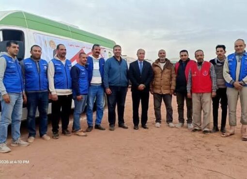 مديرية الشؤون الصحية بالجيزة تشارك في التدريب العملي المشترك لمجابهة الأزمات والكوارث (صقر 164)