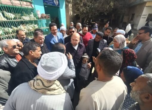 الشهابي يتفقد السوق الحضاري الجديد ومنطقة مزلقان مدينة العياط لمتابعه الحالة العامة للنظافة والأشغالات 