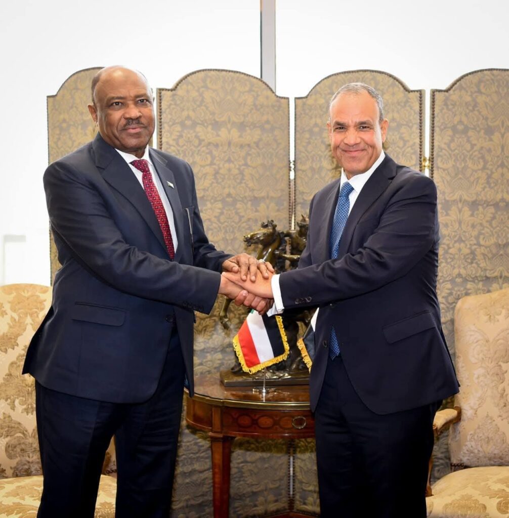 وزير الخارجيةالمصري يبحث مع نظيره السوداني مستجدات الأوضاع في السودان.