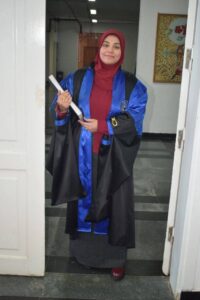 مناقشة رسالة الماجستير للباحث أماني سلامة قينو بكلية الآداب جامعة دمنهور