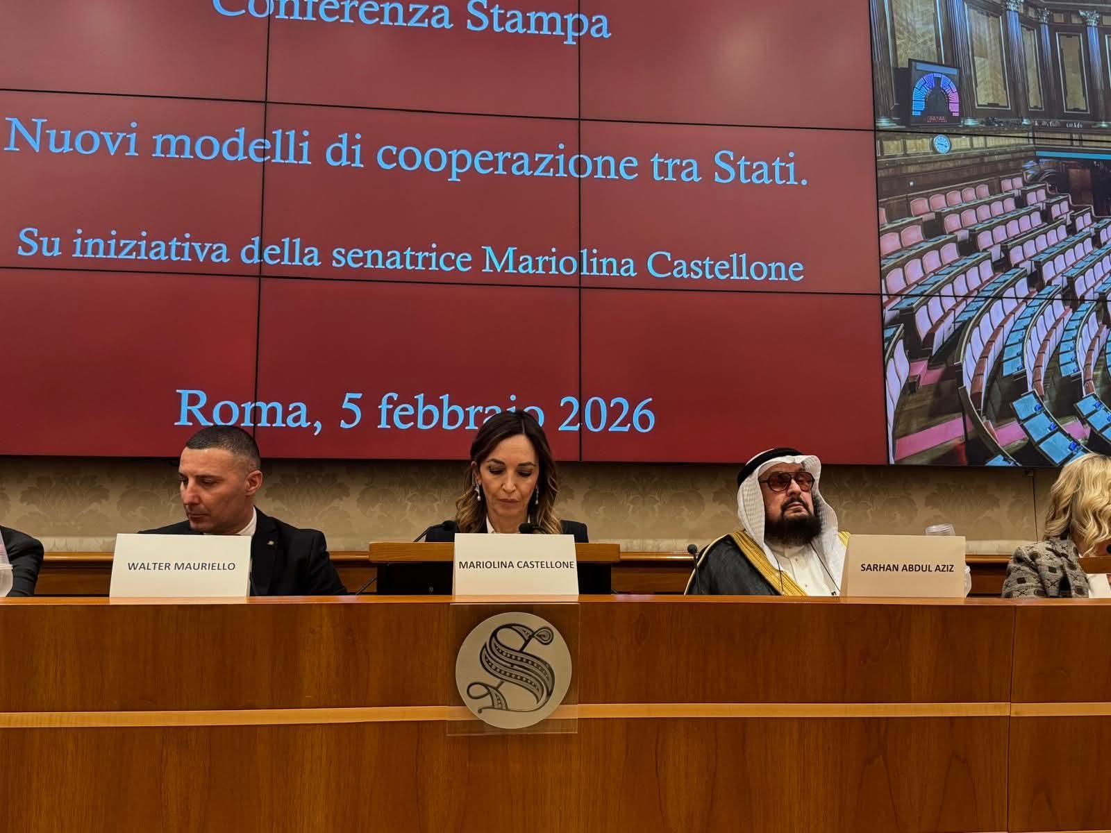 بمبادرة من نائبة مجلس الشيوخ الإيطالي السيدة ماريولينا كاستيليوني