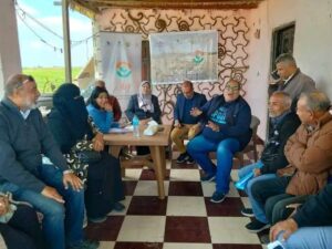 زراعة الإسماعيلية تنفذ مدرسة حقلية لمحصول القمح ضمن المرحلة الرابعة لمبادرة «ازرع» بقرية جلبانة