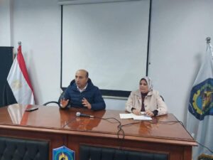 رئيس جامعة دمنهور يتفقد الاستعدادات والتجهيزات اللازمة لبدء الفصل الدراسي الثاني