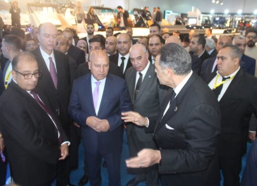 اللواء عبدالفتاح الديدي يستقبل الفريق كامل الوزير في افتتاح معرض اليخوت الثامن