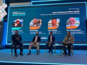 عمرو أبو السعود يستعرض مستقبل السياحة البحرية في ندوة بمعرض اليخوت الدولي