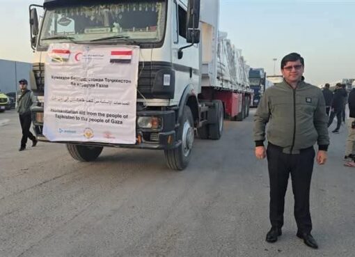 زيارة سفير طاجكستان لمعبر رفح لمتابعة الأوضاع الإنسانية