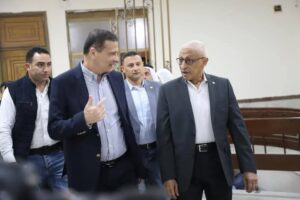 وزير الزراعة يلتقي محافظ شمال سيناء بحضور عدد من القيادات التنفيذية والشعبية وأعضاء البرلمان