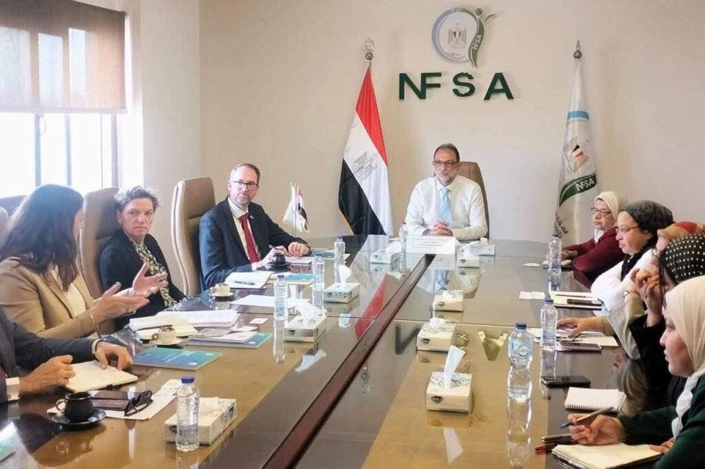 رئيس الهيئة القومية لسلامة الغذاء يستقبل وفدًا دنماركيًا لبحث التعاون فى مجال الرقابة التنظيمية