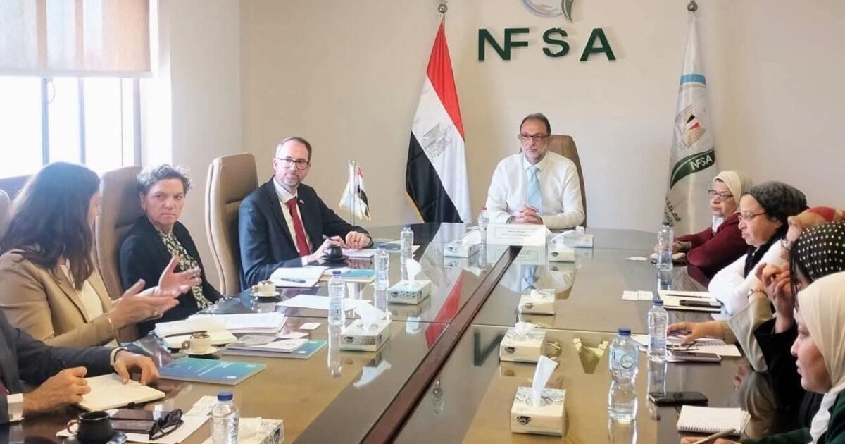 رئيس الهيئة القومية لسلامة الغذاء يستقبل وفدًا دنماركيًا لبحث التعاون فى مجال الرقابة التنظيمية