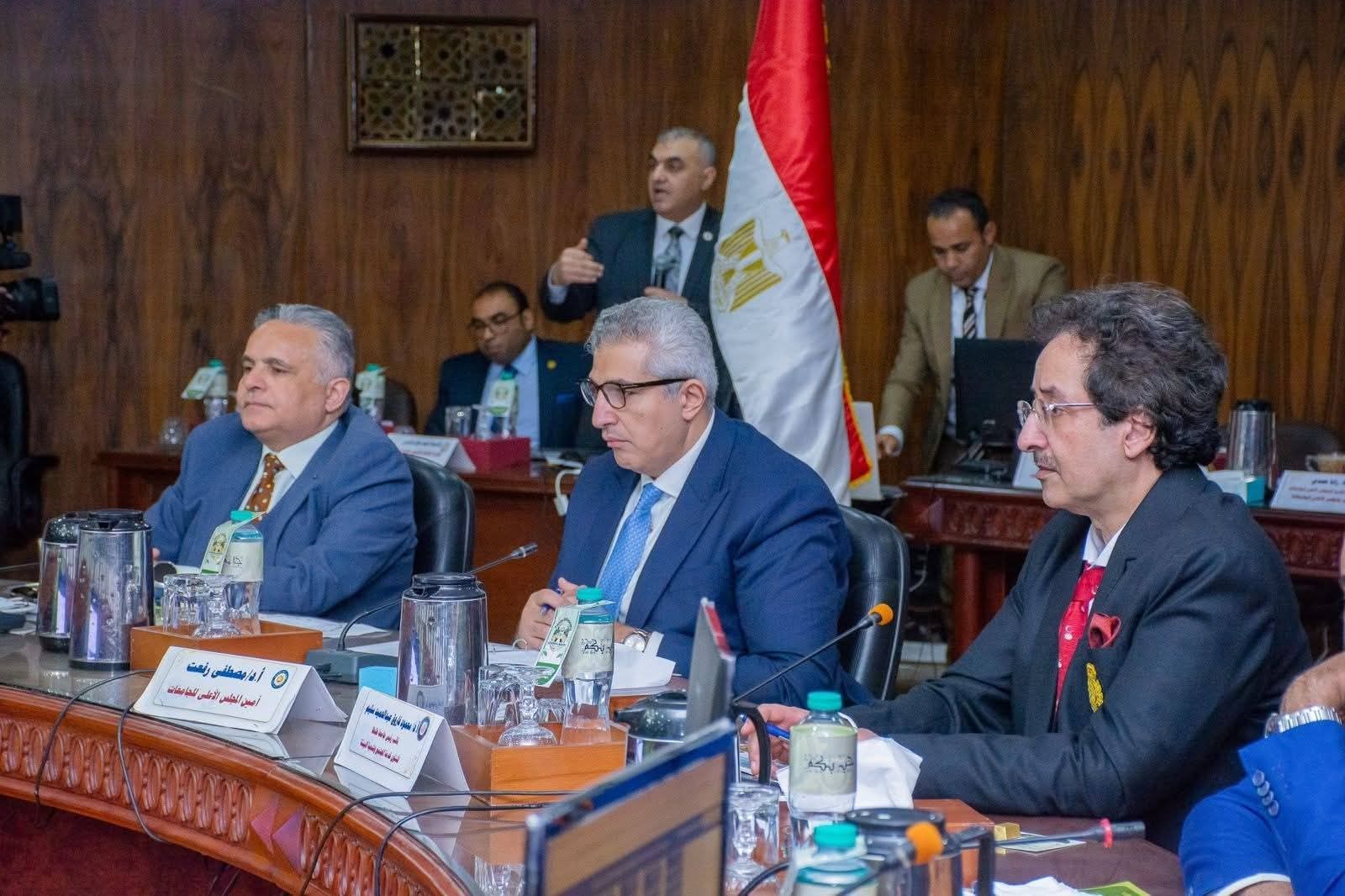 جامعة طنطا تستضيف الملتقي البيئي الاول لجامعات تحالف اقليم الدلتا