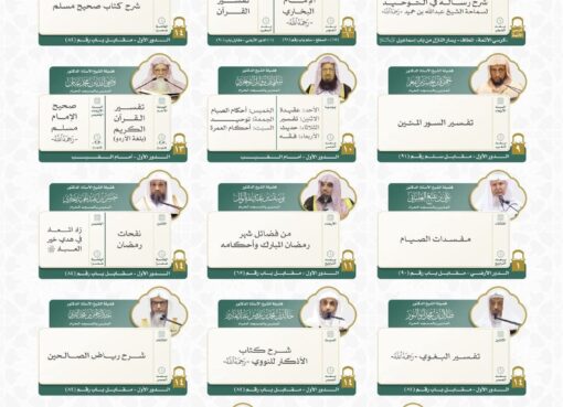 رئاسة الشؤون الدينية تصدر جدول البرنامج العلمي الدائم بالمسجد الحرام لشهر رمضان 1447هـ