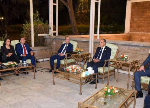 وزير الخارجية يلتقى أبناء الجالية المصرية فى أديس أبابا