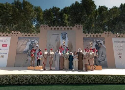 عبد الله أحمد يتوج بطلاً لكأس زايد بن منصور للقدرة.