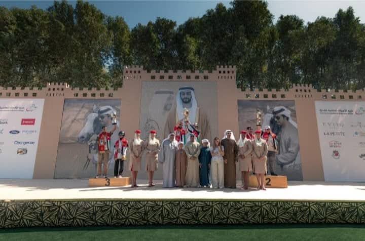 عبد الله أحمد يتوج بطلاً لكأس زايد بن منصور للقدرة.