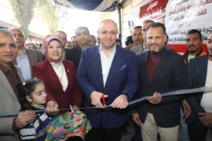محافظ بني سويف يفتتح معرض سلع ومنتجات مشروعات التمكين الاقتصادي والأسر المُنتجة والجمعيات الأهلية