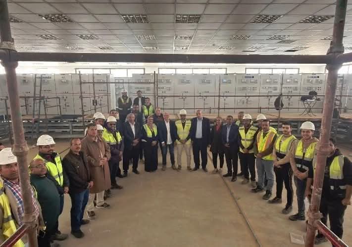 جولة ميدانية لرئيس "نقل الكهرباء" بمحطات سيناء والقناة