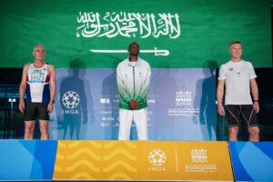 الأسطورة السعودي" سالم الأحمدي يكتب التاريخ ,,18 ميدالية عالمية وقارية وكسر وتحطيم 3 أرقام قياسية عالمية