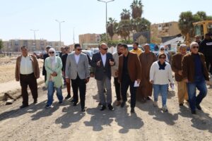 جولة تفقدية لمحافظ السويس اللواء أ.ح / هاني رشاد بحي فيصل