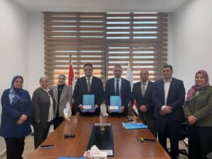 بروتوكول تعاون بين جامعة بنها الأهلية ومستشفى سرطان الأطفال 57357