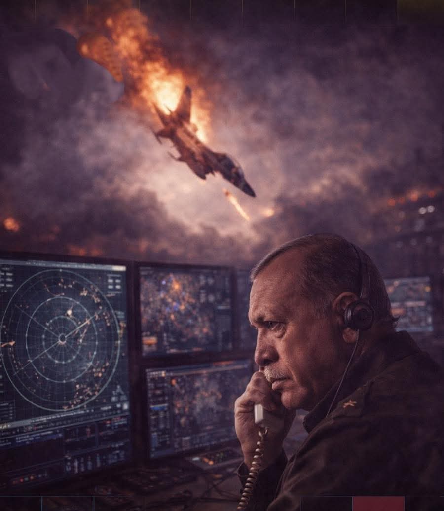 سقوط مقاتلة تركية أثناء مهمة تدريبية واستشهاد الطيار