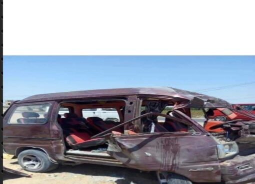 إصابة 7 أشخاص في انقلاب سوزوكي بطريق الصحراوي الغربي بالفيوم