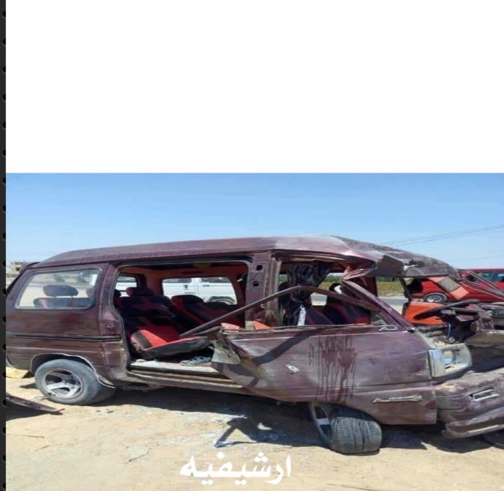 إصابة 7 أشخاص في انقلاب سوزوكي بطريق الصحراوي الغربي بالفيوم