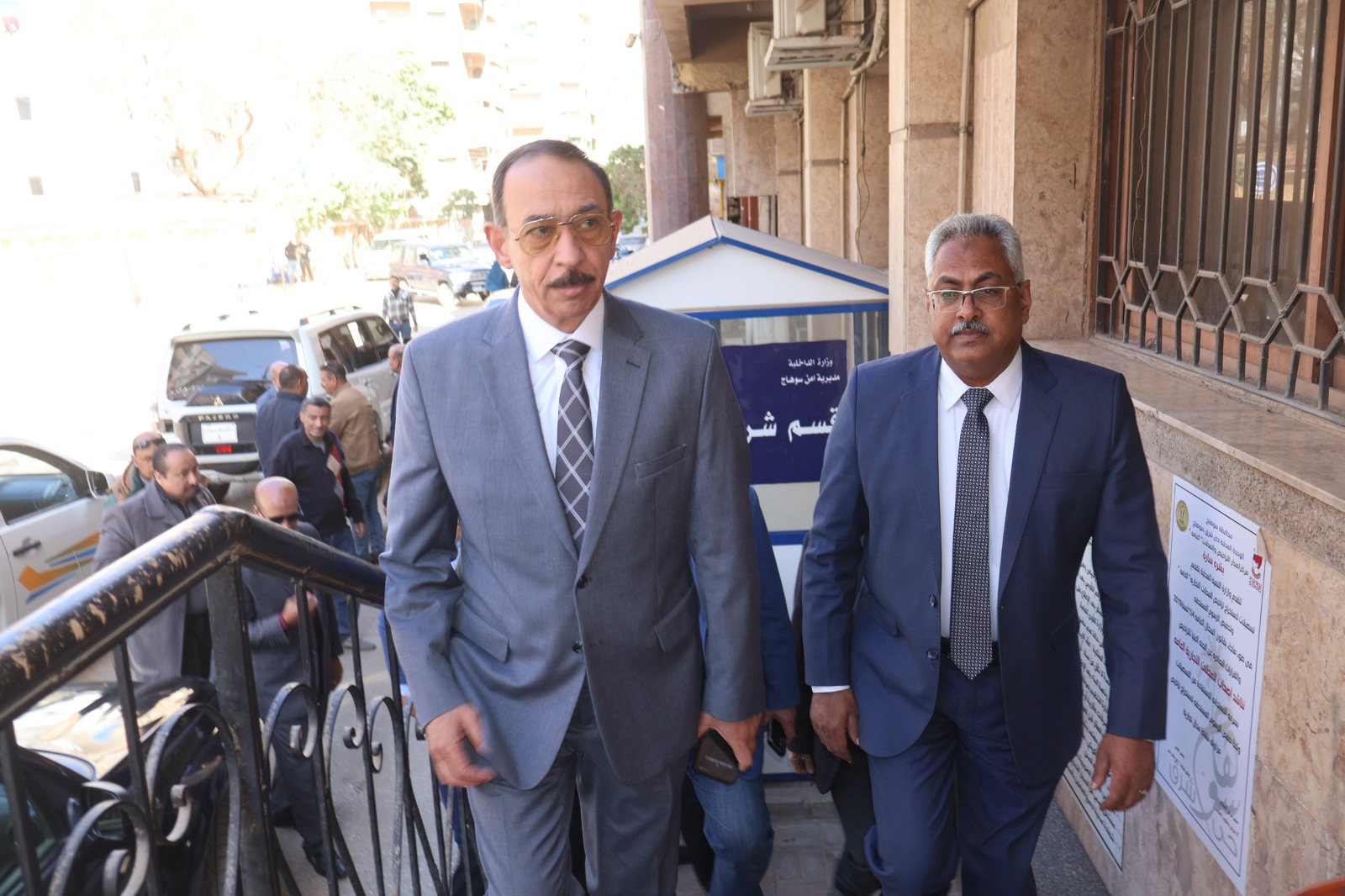 أولى جولات محافظ سوهاج عقب توليه محافظا لسوهاج