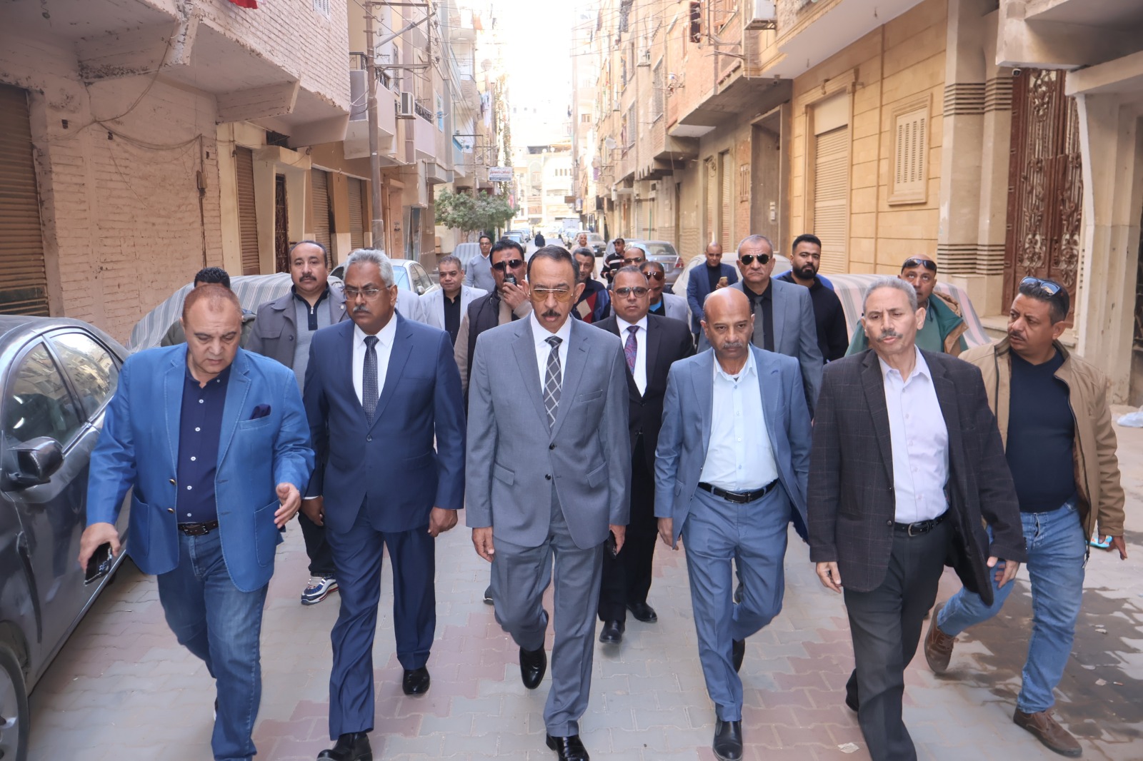 أولى جولات محافظ سوهاج عقب توليه محافظا لسوهاج