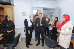 محافظ دمياط يتابع الموقف التنفيذي لمشروعات هيئة الأبنية التعليمية .