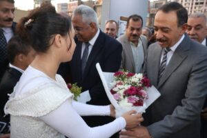 راشد يرسخ قيم التلاحم الانساني مع فرسان الارادة بميدان الثقافة