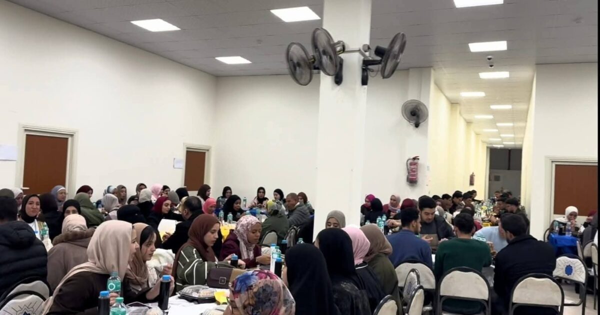 اتحاد طلاب علاج طبيعي قناة السويس ينظم حفل الإفطار الجماعي السنوي في أجواء رمضانية مميزة