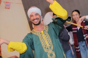 خيمة حطباوي الرمضانية.. أكبر خيمة في البحيرة تتحول إلى مقصد يومي لعشاق الأجواء الرمضانية