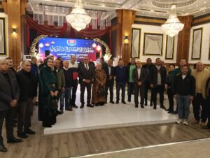 مشاركة مجلس إدارة نادى الزهور برئاسة المستشار الدكتور محمد الدمرداش مأدبة إفطار العاملين الجماعى