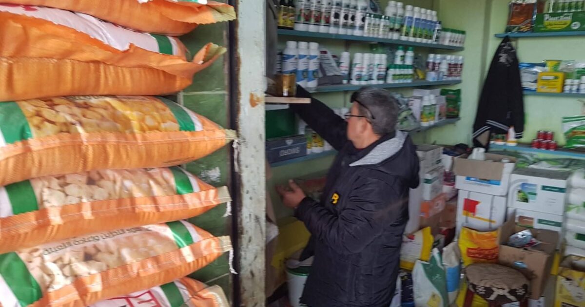 ضبط ٩٥٠٠ لتر سولار و٣ أطنان أسمدة وتحرير ٣٤ محضر خلال حملة مكبره.