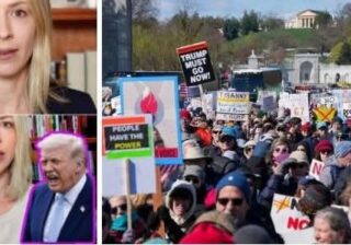 احتجاجات حاشدة بأمريكا وتصاعد الهجوم على ترامب.