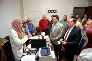 محافظ الدقهلية يكلف السكرتير العام بمتابعة تنفيذ مبادرات السيد رئيس الجمهورية “100 مليون صحة ” داخل الديوان العام .