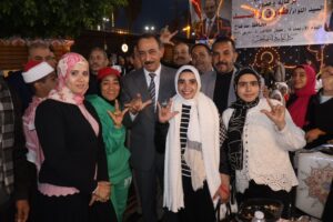 راشد يرسخ قيم التلاحم الانساني مع فرسان الارادة بميدان الثقافة