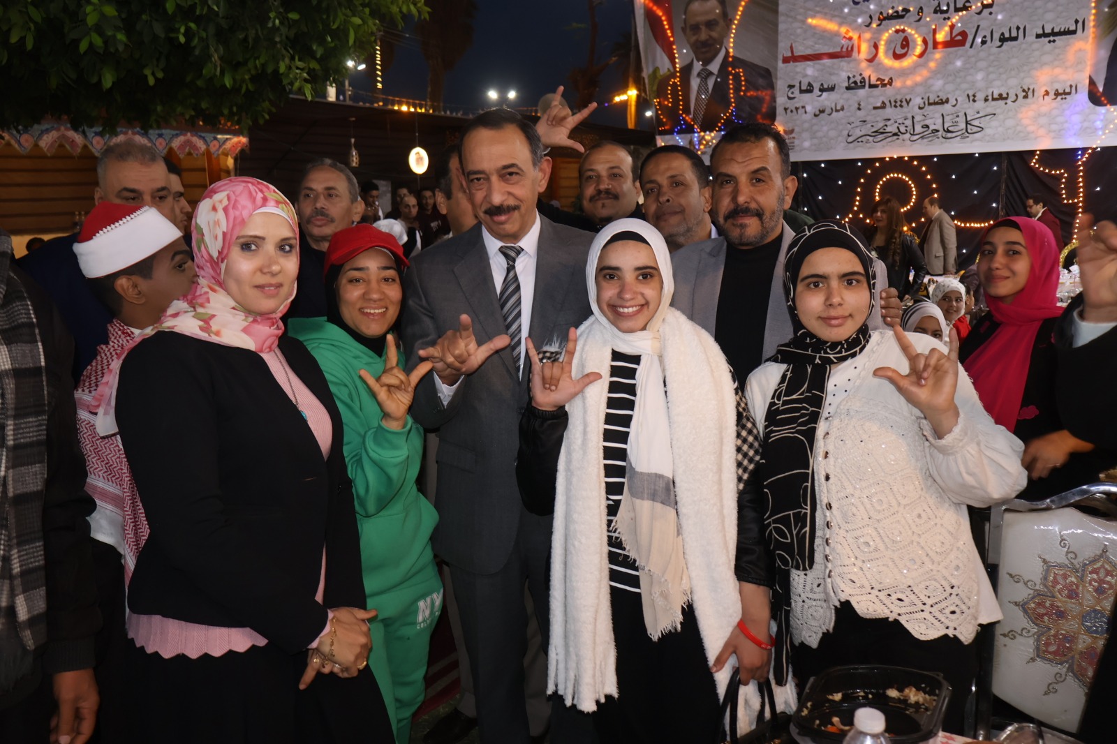 محافظ سوهاج يشارك في حفل الإفطار الجماعي لذوي الهمم: “سوهاج أسرة واحدة نحو مجتمع دامج للجميع”