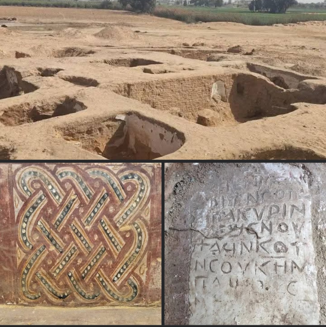 اكتشاف أثري يرجع إلى بدايات الرهبنة القبطية بالقرن الخامس الميلادي بالبحيرة