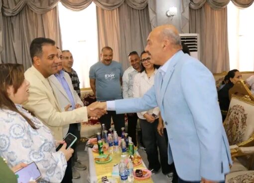 محافظ السويس يهنئ العاملين من الإخوة الأقباط بعيد القيامة المجيد وشم النسيم بشاليهات بورتوفيق