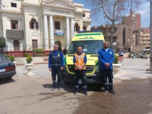 محافظ الغربية يشيد بجهود الإسعاف في تأمين احتفالات شم النسيم بالمراكز والمدن