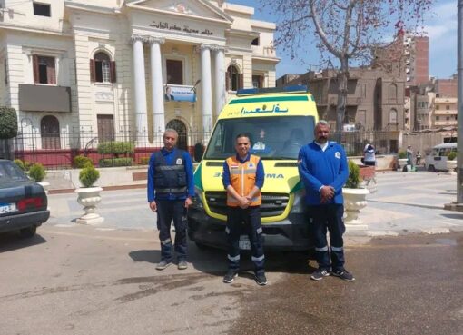 محافظ الغربية يشيد بجهود الإسعاف في تأمين احتفالات شم النسيم بالمراكز والمدن