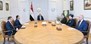 الرئيس السيسي يجتمع