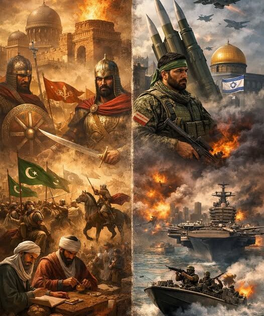 بين الفرس والروم