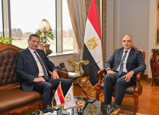 وزيرا الموارد المائية والزراعة يبحثان موقف الموضوعات المشتركة بينهم 