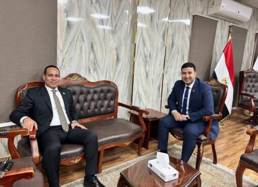 النائب سيد عبد الجليل يهنئ الدكتور محمد جبريل بمنصبه الجديد ويستعرض مطالب أهالي "الدائرة الثالثة" الصحية