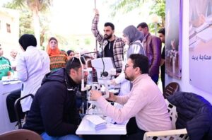 جامعة القاهرة تنظم قافلة متخصصة في طب وجراحة العيون مجانا لجميع منتسبيها
