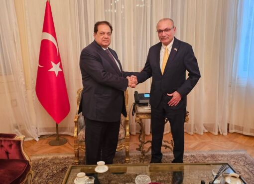 السفير التركي بالقاهرة يستقبل محمد أبو العينين ويؤكد: ندعم تعزيز الشراكة مع مجتمع الأعمال التركي