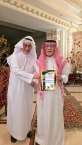 معالي وزير الإعلام (الأسبق) يستقبل المستشار الإعلامي الدكتور منصور نظام الدين قريشي 